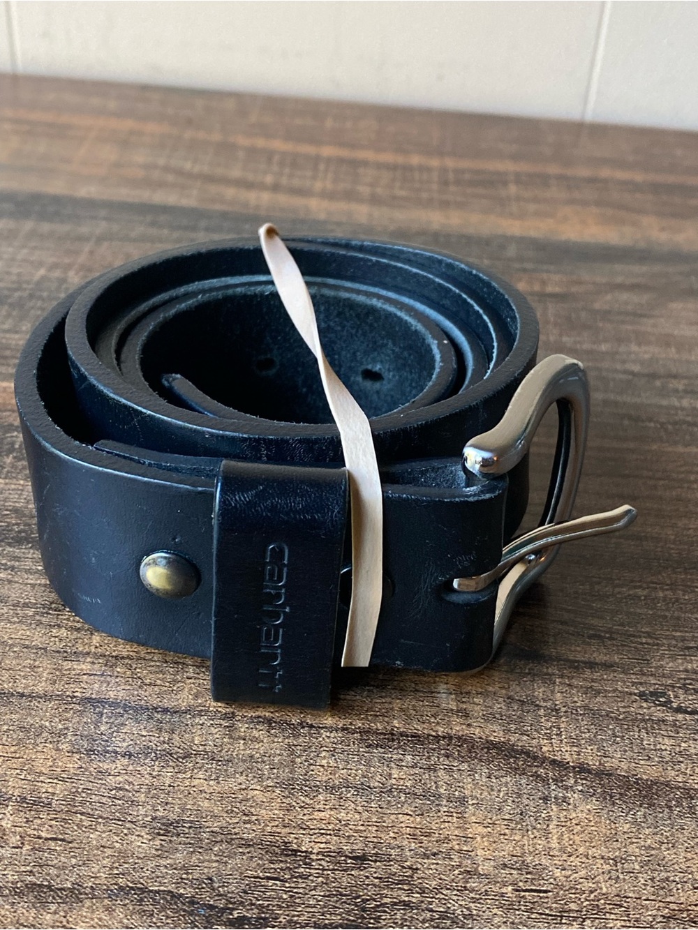Carhartt Leather Belt, 34”